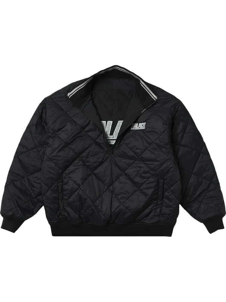 Бомбер Palace Reversible Quilted Sports Bomber 'Black' — изображение 4 из 4, черный