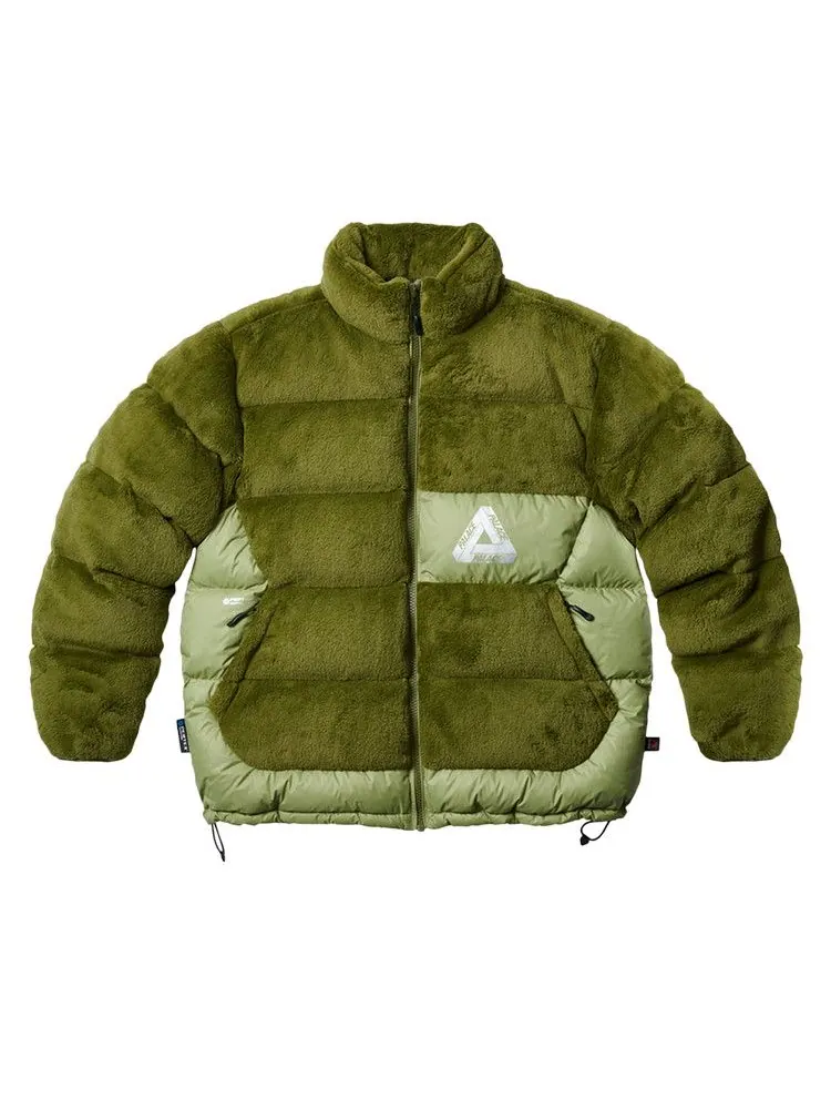 Пуховик Palace Polartec High Loft Puffa — изображение 1 из 2, оливковый