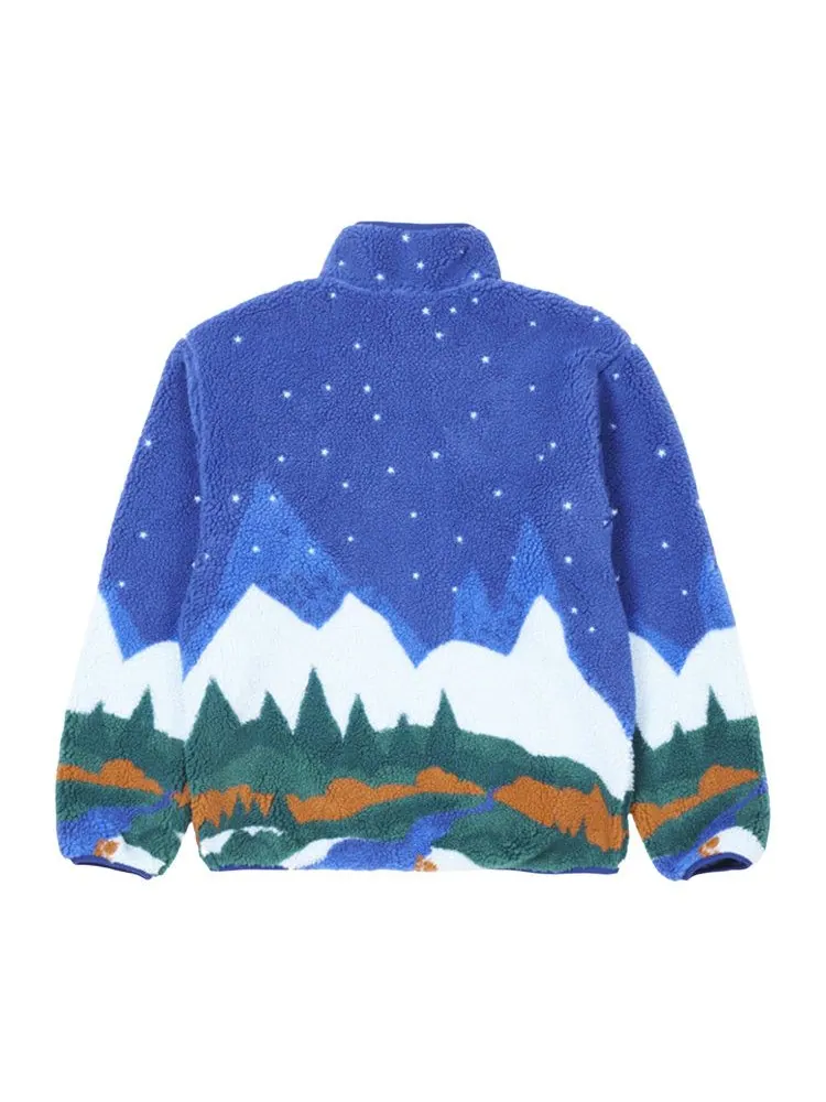Куртка Palace Peak Funnel Fleece — изображение 2 из 2, синий