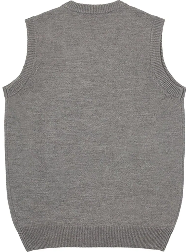 Жилет Palace Rose Knit Vest 'Grey' — изображение 2 из 2, серый