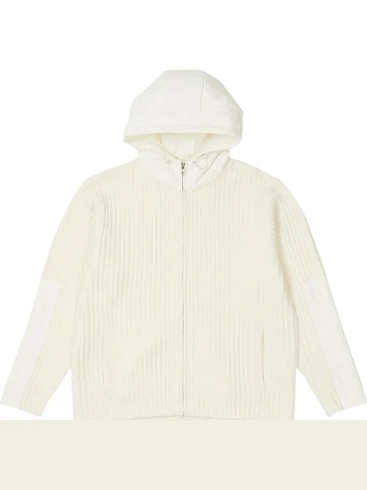 Джемпер Palace Marine Zip Hood Knit 'Bone' — изображение 1 из 2, белый