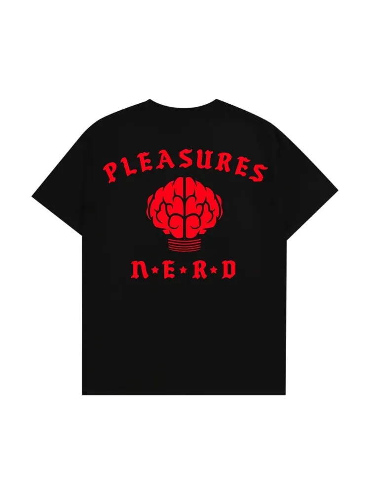 Футболка Pleasures Rockstar 'Black' — изображение 2 из 2, черный