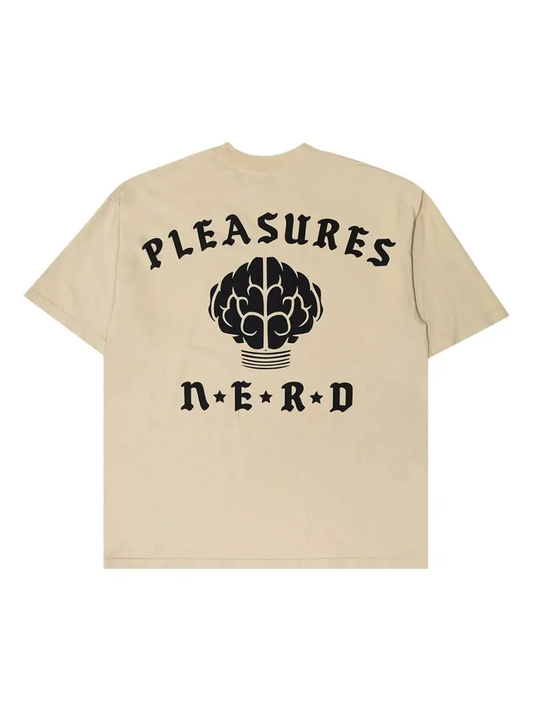 Футболка Pleasures Rockstar 'Tan' — изображение 2 из 2, загар