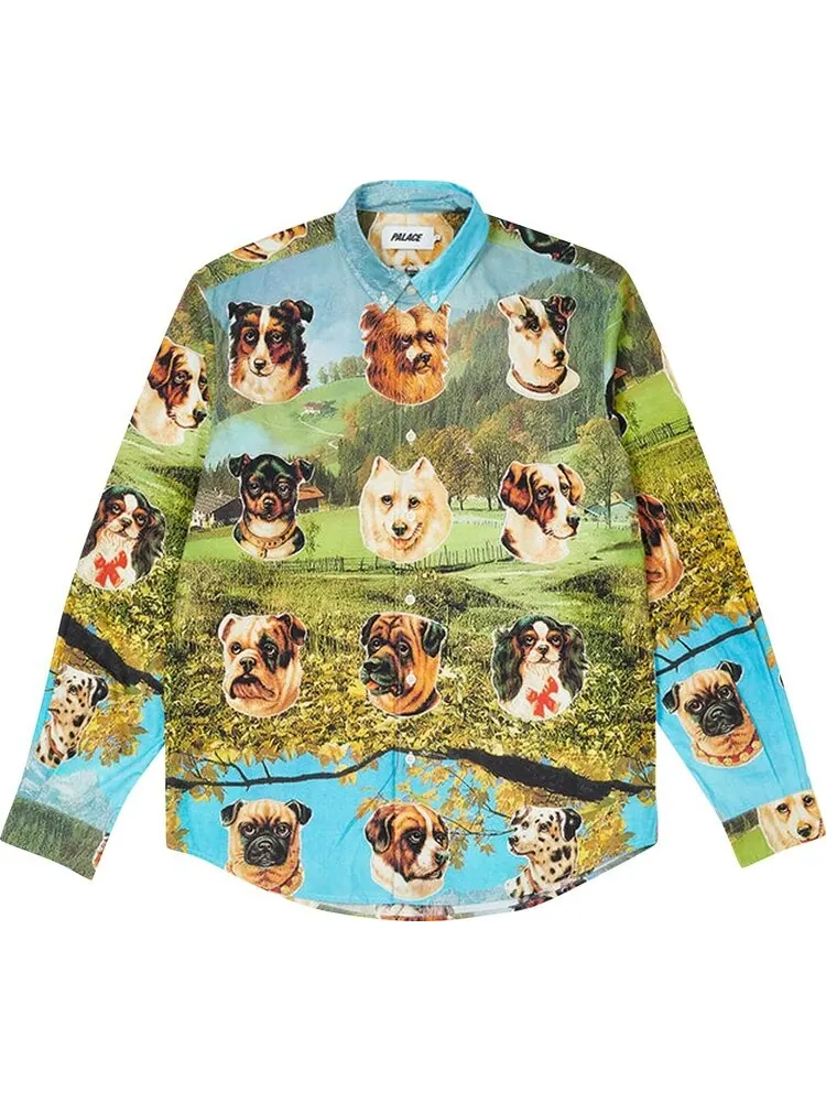 Рубашка Palace Payne Shirt 'Multicolor' — изображение 1 из 2, мульти