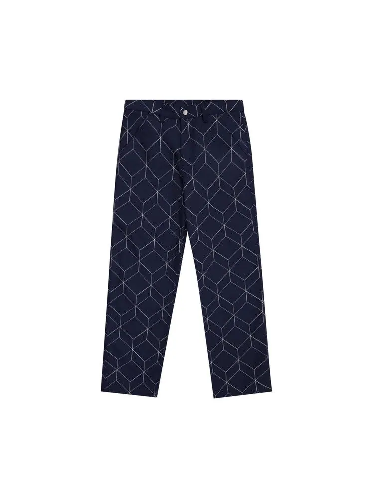 Брюки Pleasures Vocal Utility Pants — изображение 1 из 2, темно-синий
