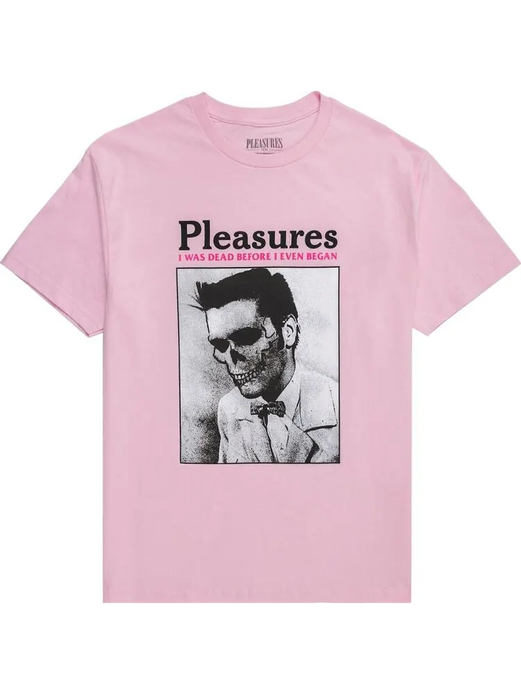 Футболка Pleasures Dead T-Shirt 'Pink' — изображение 1 из 2, розовый