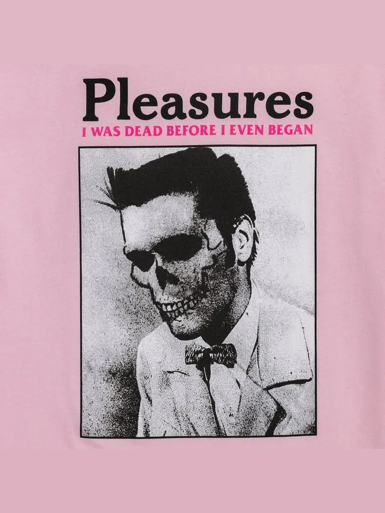 Футболка Pleasures Dead T-Shirt 'Pink' — изображение 2 из 2, розовый