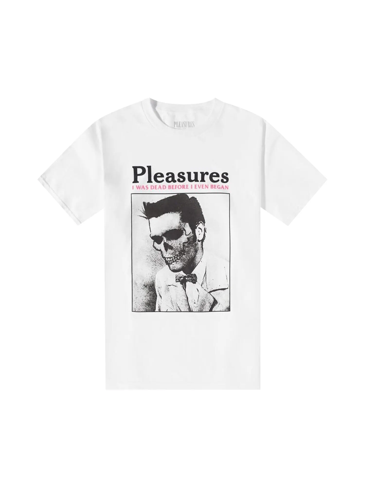 Футболка Pleasures Dead Белая — изображение 1 из 1, белый
