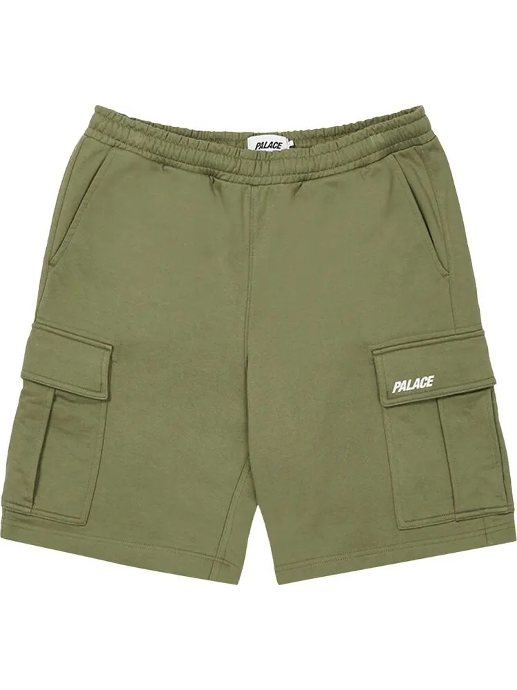 Шорты Palace Cargo Sweat Shorts 'Olive' — изображение 1 из 2, зеленый
