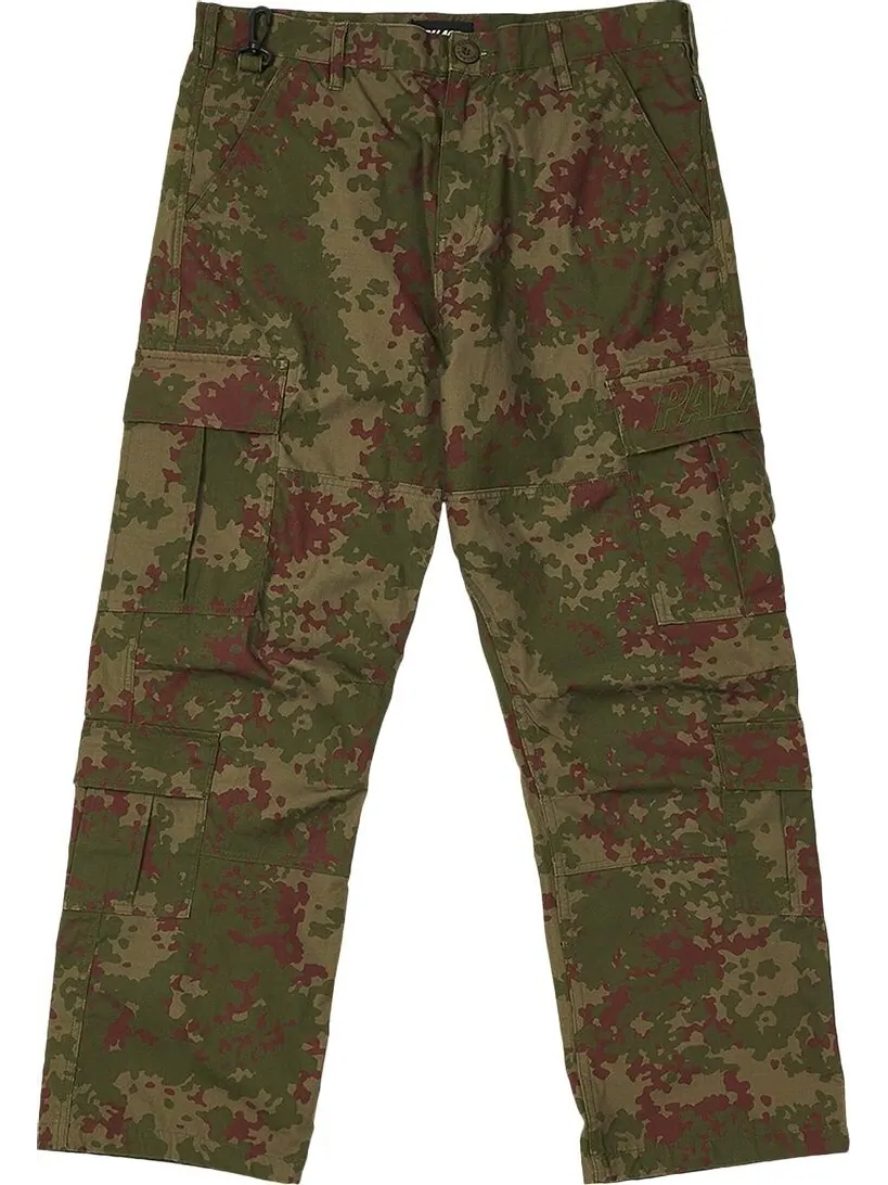 Брюки Palace Ripstop Cargo BDU Pant 'Camo' — изображение 1 из 2, зеленый