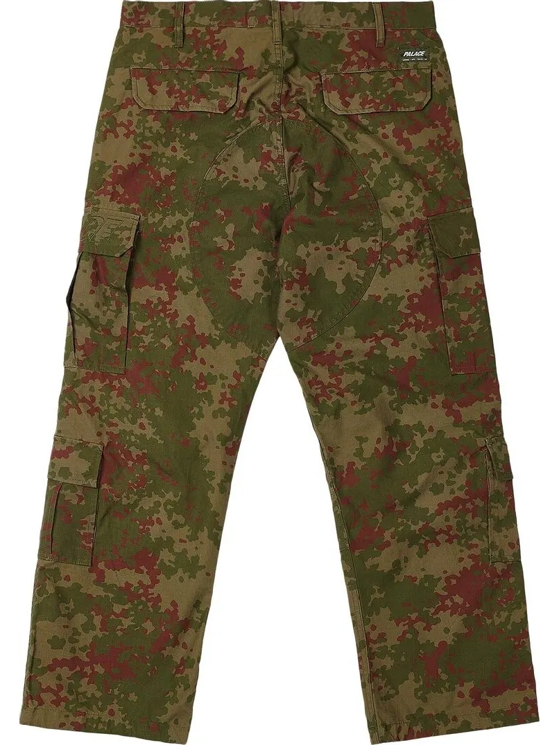 Брюки Palace Ripstop Cargo BDU Pant 'Camo' — изображение 2 из 2, зеленый