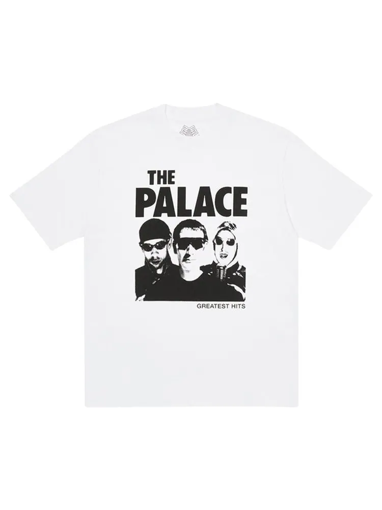 Футболка Palace Greatest Hits T-Shirt 'White' — изображение 1 из 1, белый