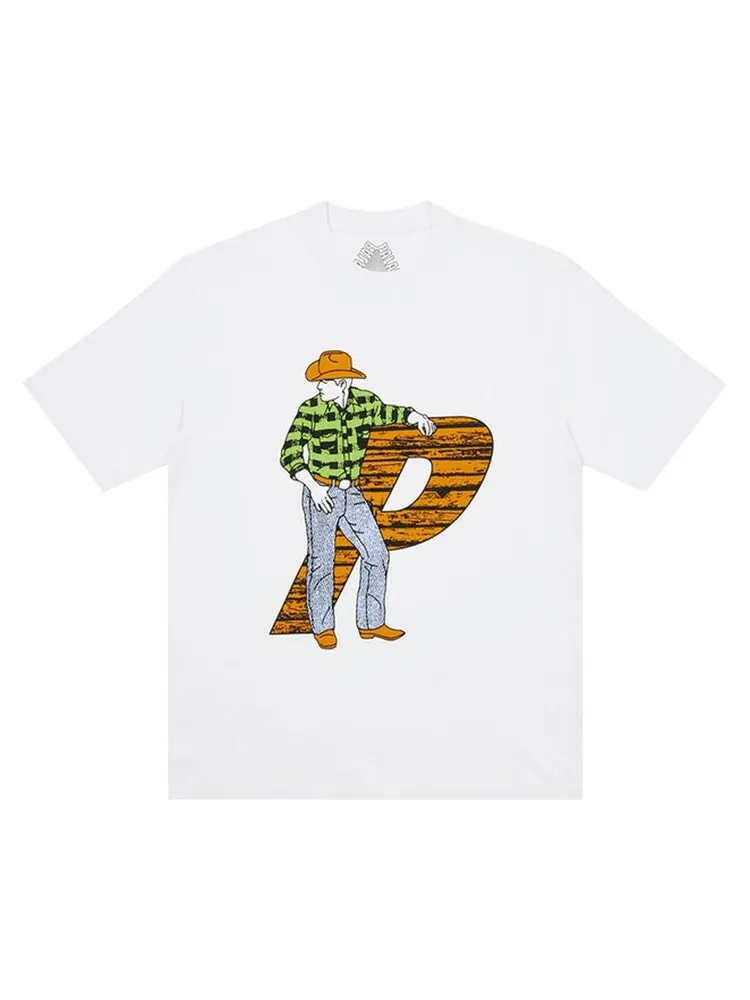Футболка Palace Saddle Up T-Shirt 'White' — изображение 1 из 1, белый