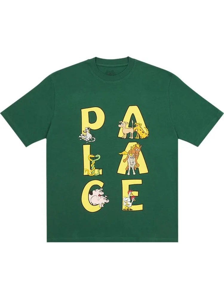 Футболка Palace Session T-Shirt 'Green' — изображение 1 из 1, зеленый