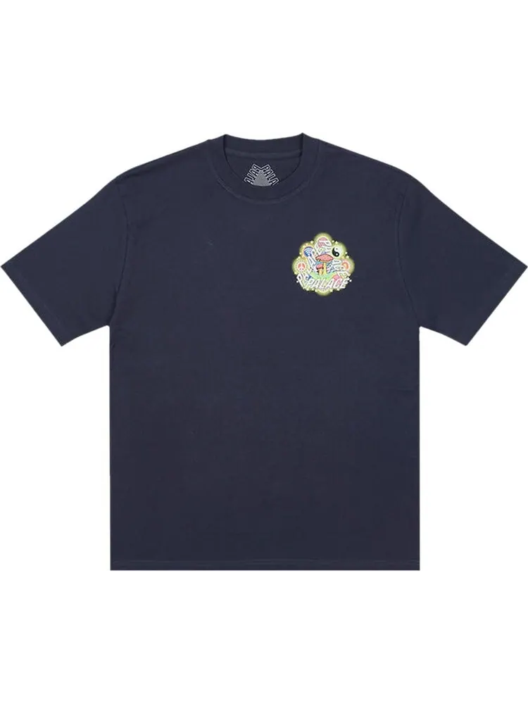 Футболка Palace Bun 5G T-Shirt 'Navy' — изображение 1 из 2, синий