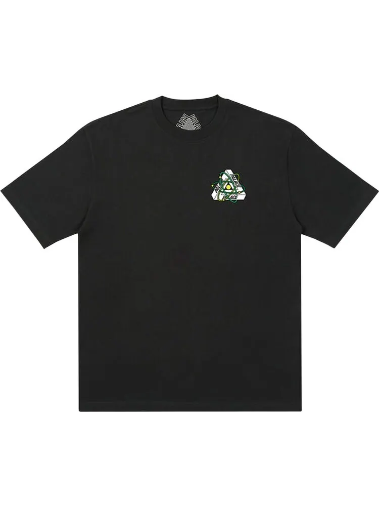 Футболка Palace Tri-Atom T-Shirt 'Black' — изображение 1 из 2, черный