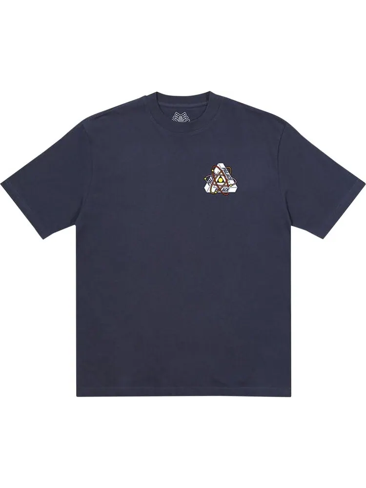 Футболка Palace Tri-Atom T-Shirt 'Navy' — изображение 1 из 2, синий
