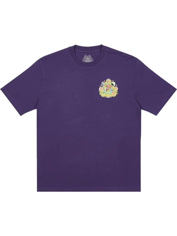 Футболка Palace Bun 5G T-Shirt 'Purple' — изображение 1 из 2, фиолетовый