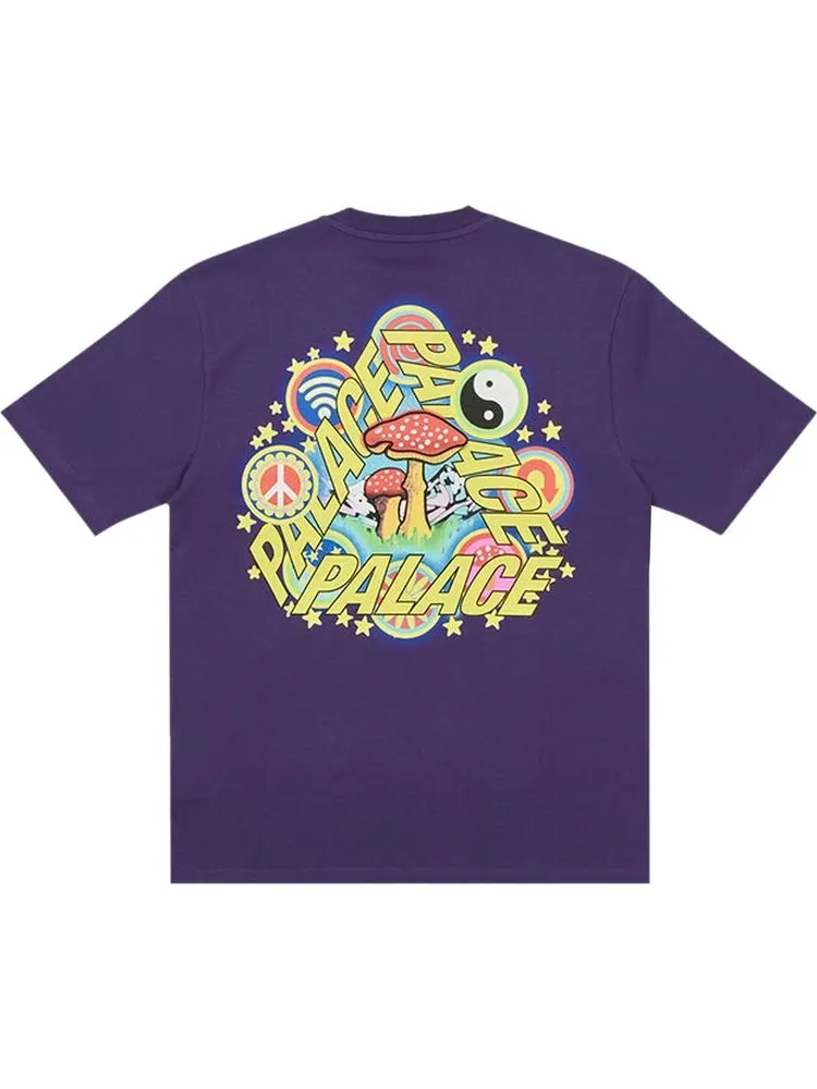 Футболка Palace Bun 5G T-Shirt 'Purple' — изображение 2 из 2, фиолетовый