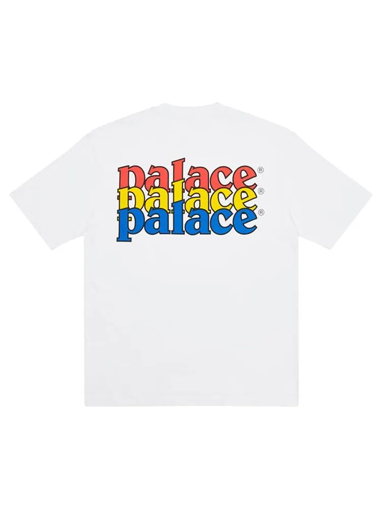 Футболка Palace Quality T-Shirt 'White' — изображение 2 из 2, белый