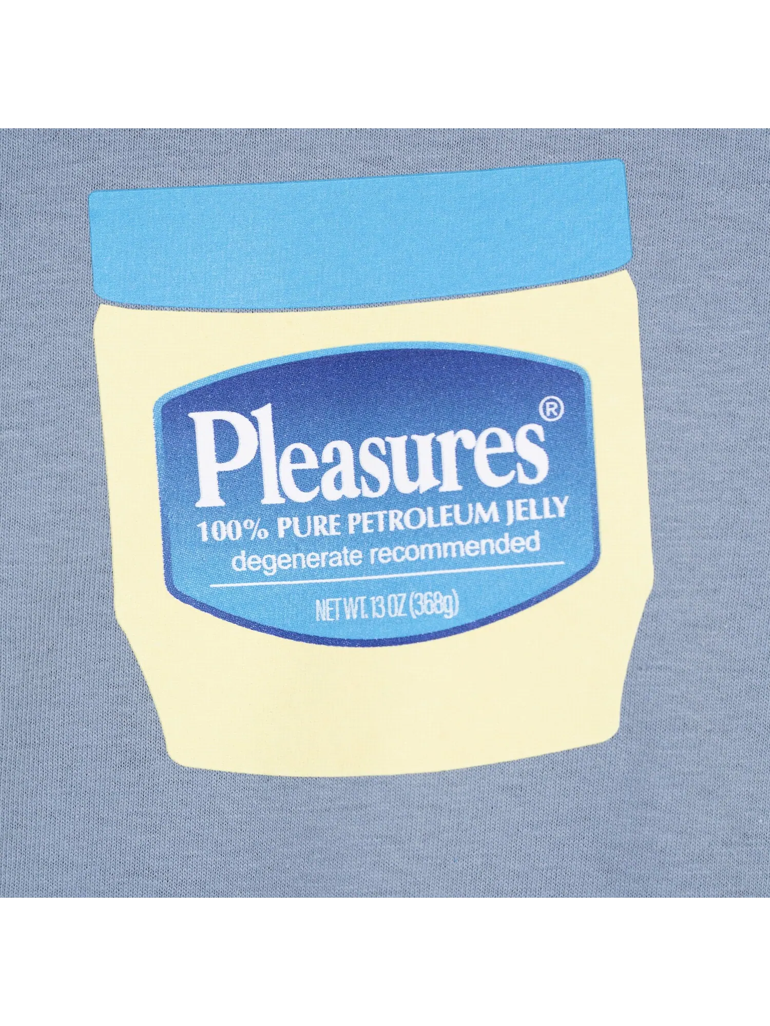 Футболка Pleasures Jelly Stone Blue — изображение 2 из 2, синий