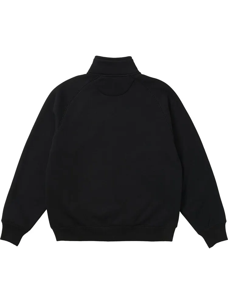 Толстовка Palace Fleece Bonded Full Zip 'Black' — изображение 2 из 3, черный