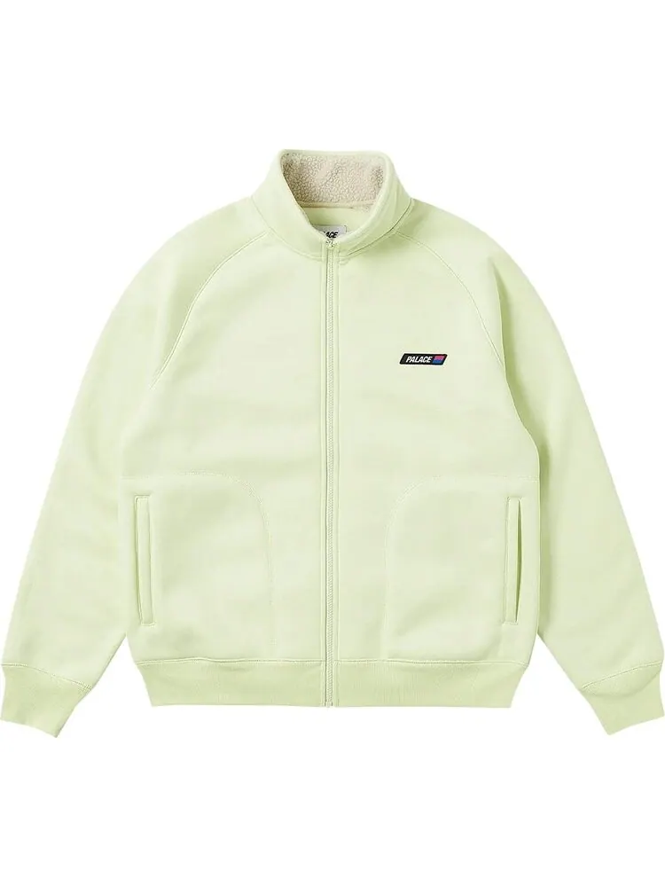 Толстовка Palace Fleece Bonded Full Zip 'Mojito' — изображение 1 из 2, зеленый