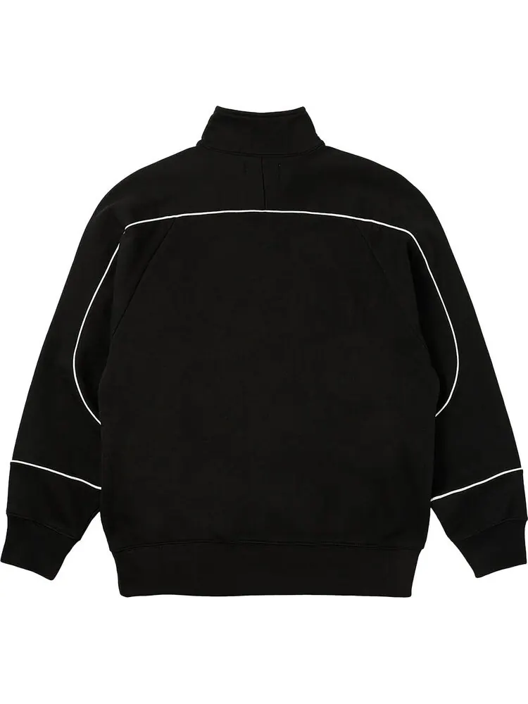 Толстовка Palace Sport Piped 1/4 Zip 'Black' — изображение 2 из 2, черный
