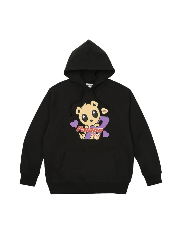 Толстовка Palace Kawaii 'Black' — изображение 1 из 2, черный