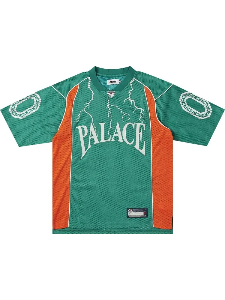 Футболка Palace Hesh Athletic Jersey 'Turquoise' — изображение 1 из 2, синий