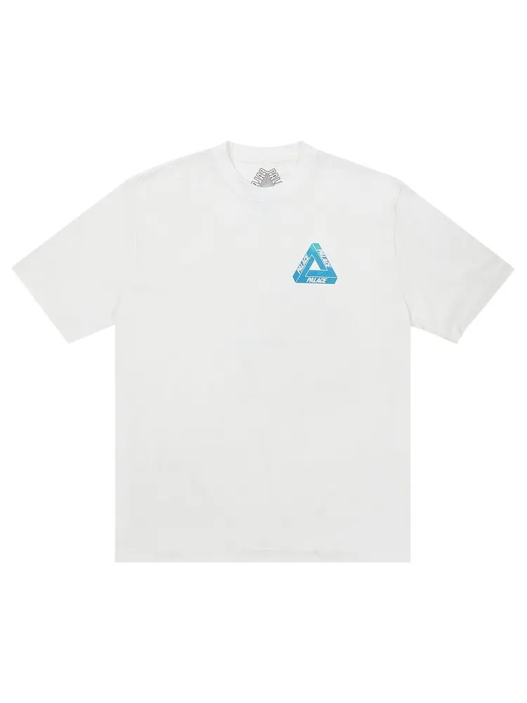 Футболка Palace Reacto Tri-Ferg T-Shirt 'White' — изображение 1 из 2, белый