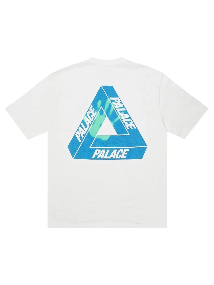 Футболка Palace Reacto Tri-Ferg T-Shirt 'White' — изображение 2 из 2, белый