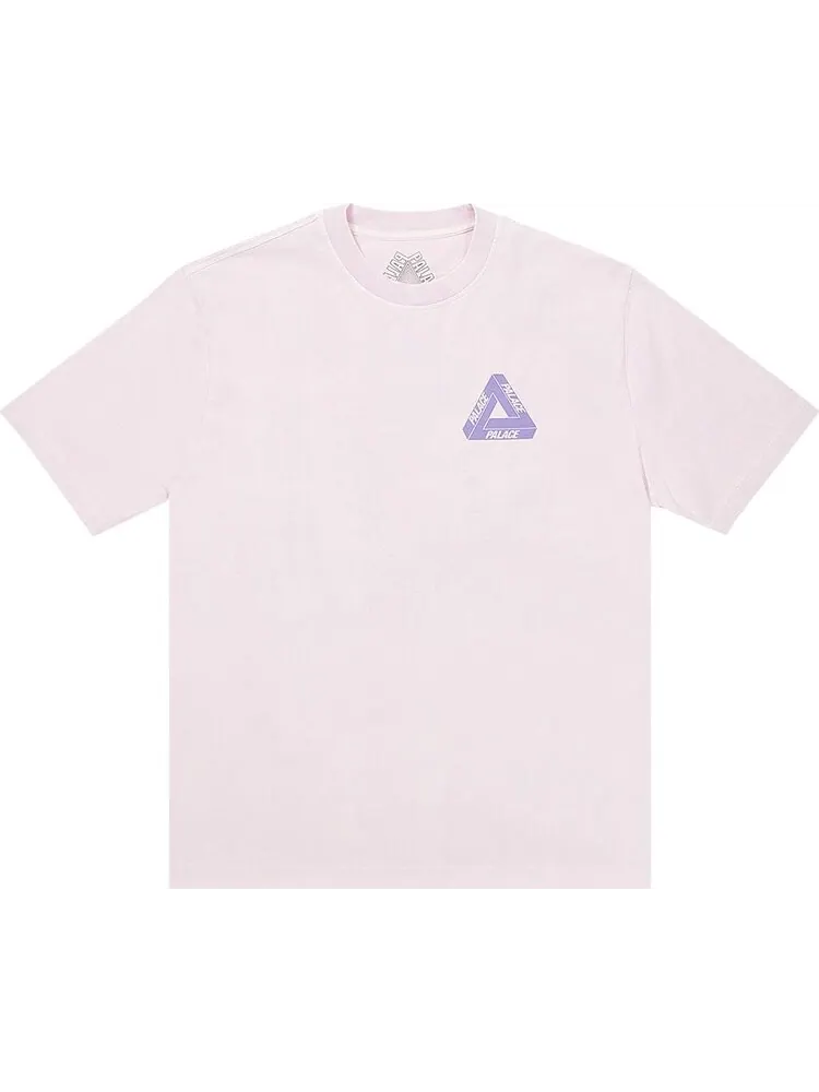 Футболка Palace Reacto Tri-Ferg T-Shirt Pink — изображение 1 из 2, розовый