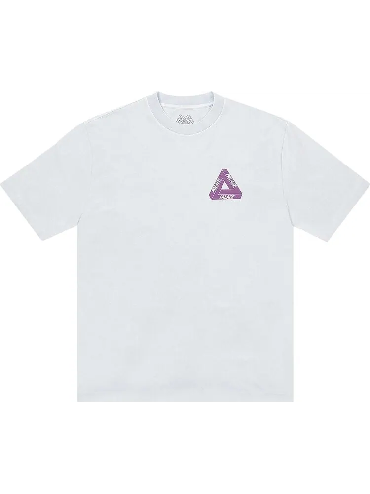 Футболка Palace Reacto Tri-Ferg T-Shirt 'Blue' — изображение 1 из 2, синий