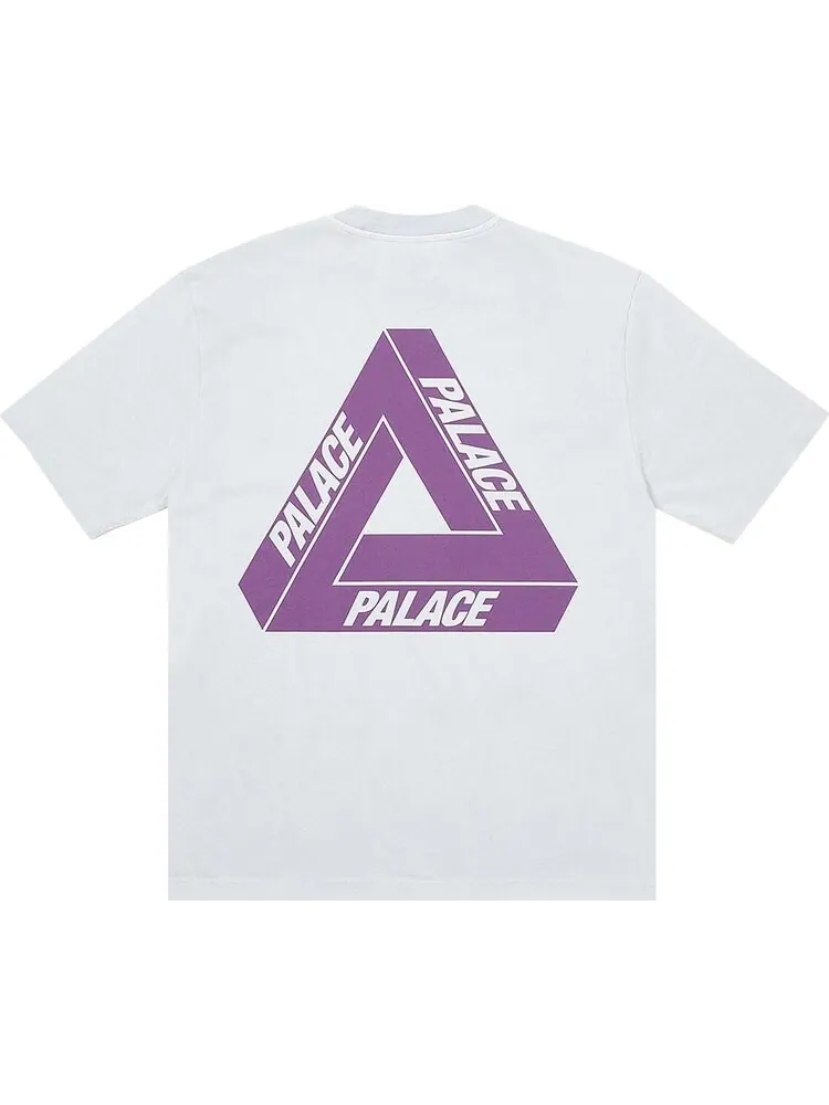 Футболка Palace Reacto Tri-Ferg T-Shirt 'Blue' — изображение 2 из 2, синий