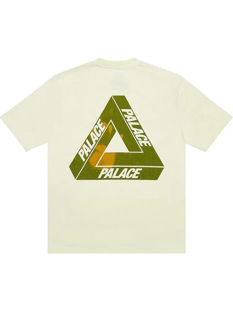 Футболка Palace Reacto Tri-Ferg T-Shirt 'Yellow' — изображение 2 из 2, желтый