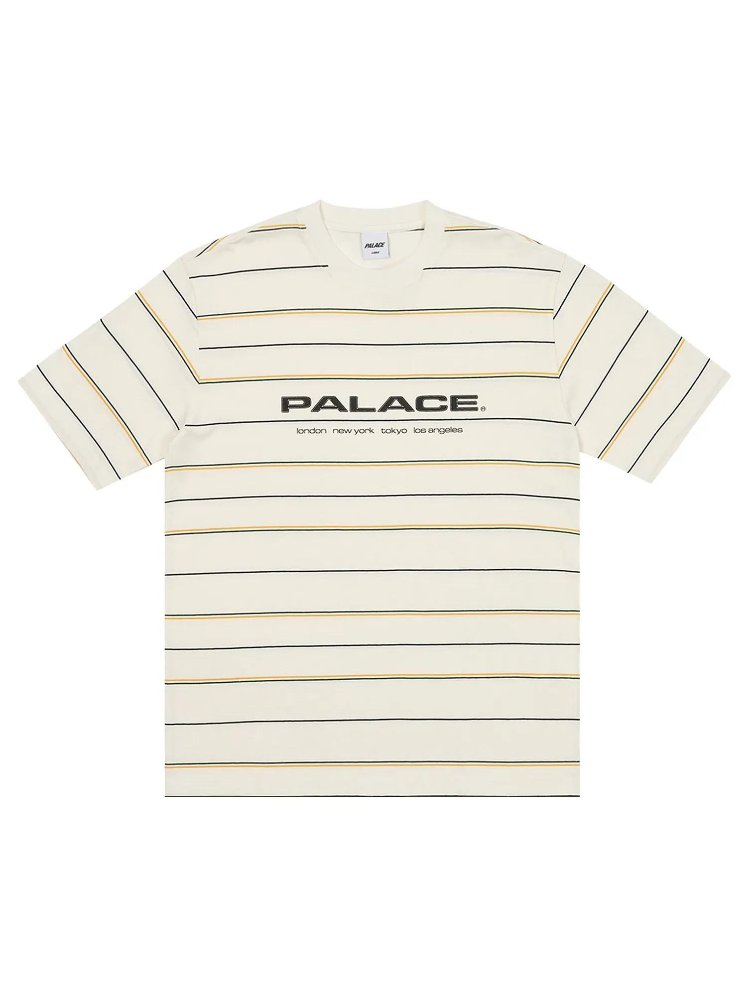Футболка Palace City Striper Белая — изображение 1 из 2, белый