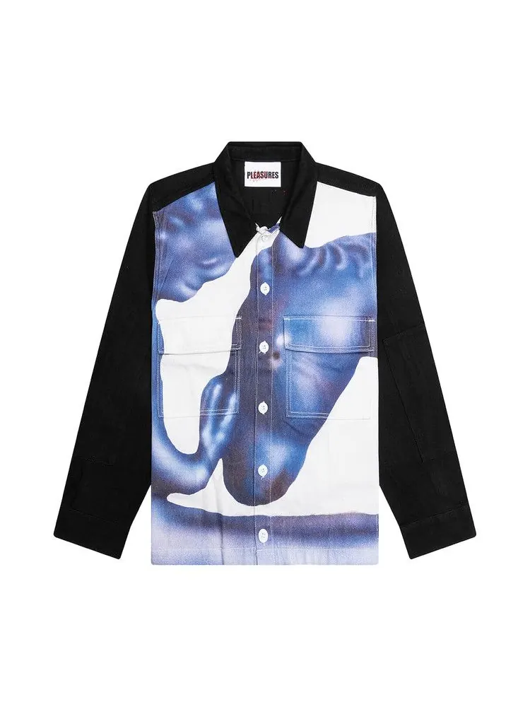 Рубашка Pleasures Horse BDU Shirt — изображение 1 из 2, черный