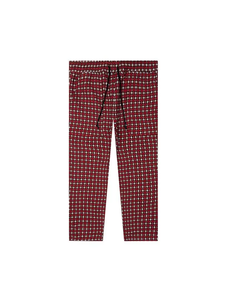 Брюки Pleasures Cross Easy Pants Red — изображение 1 из 2, красный