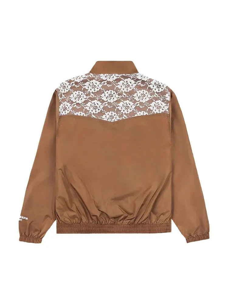 Спортивная куртка Pleasures Francesca Track Jacket — изображение 2 из 2, коричневый