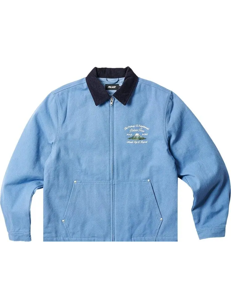 Куртка Palace Zen Work Jacket 'Spring Blue' — изображение 1 из 2, синий