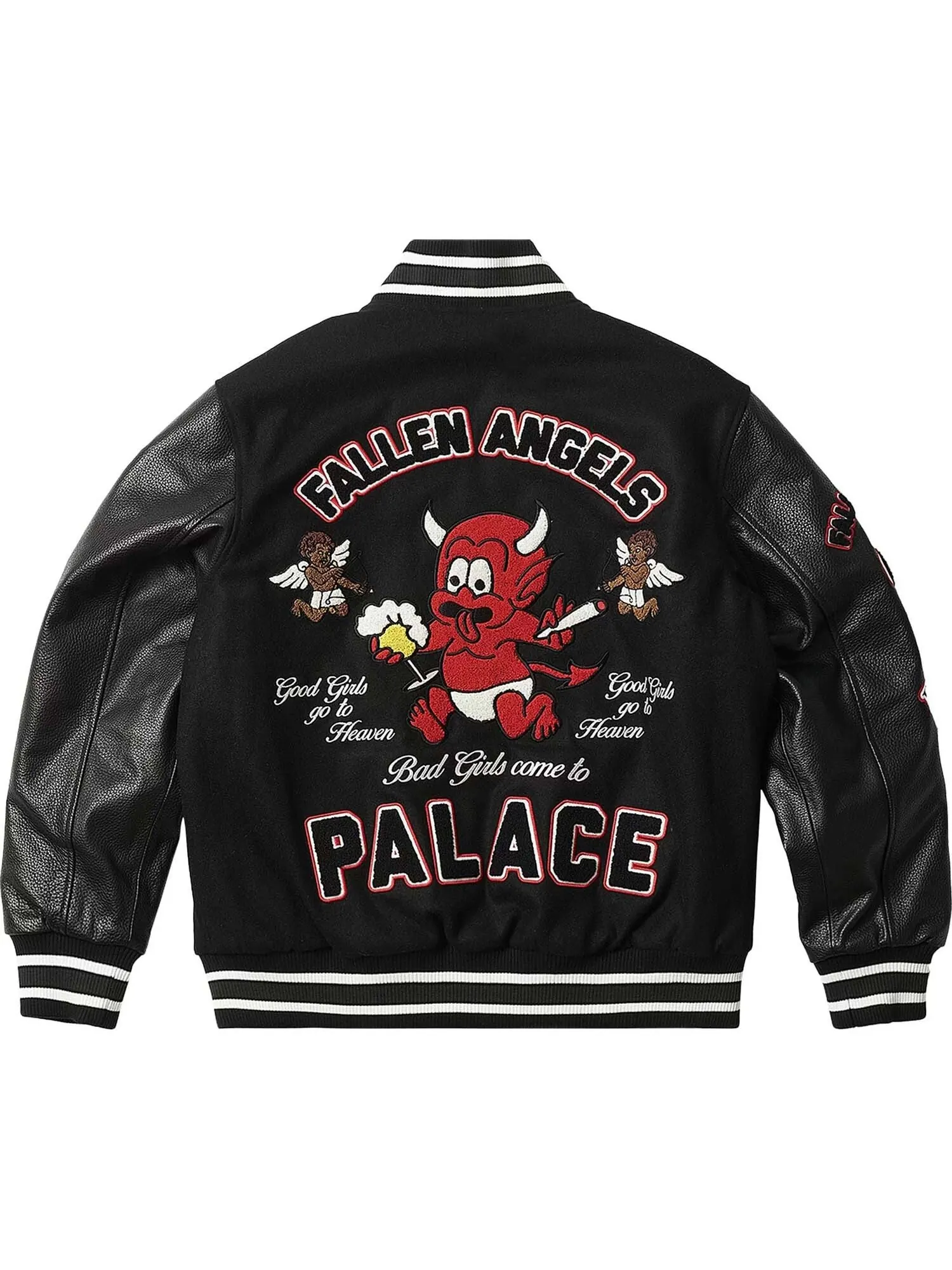 Куртка Palace Fallen Angels Varsity — изображение 2 из 3, черный