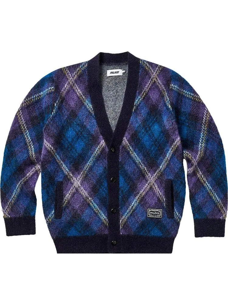 Кардиган Palace Fluffy Cardigan 'Purple' — изображение 1 из 2, фиолетовый