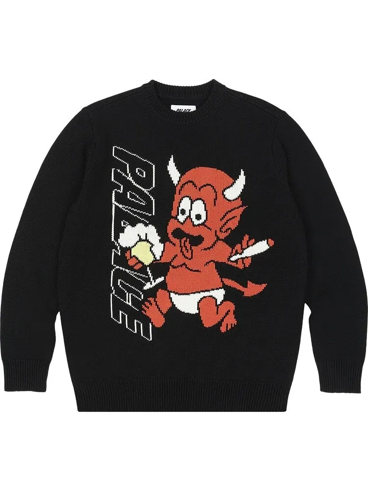 Джемпер Palace Temptation Knit 'Black' — изображение 1 из 2, черный