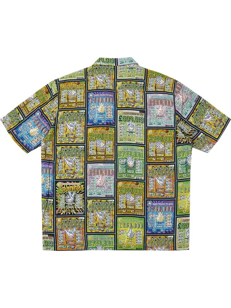 Рубашка Palace Scratchy Shirt 'Black' — изображение 2 из 2, черный