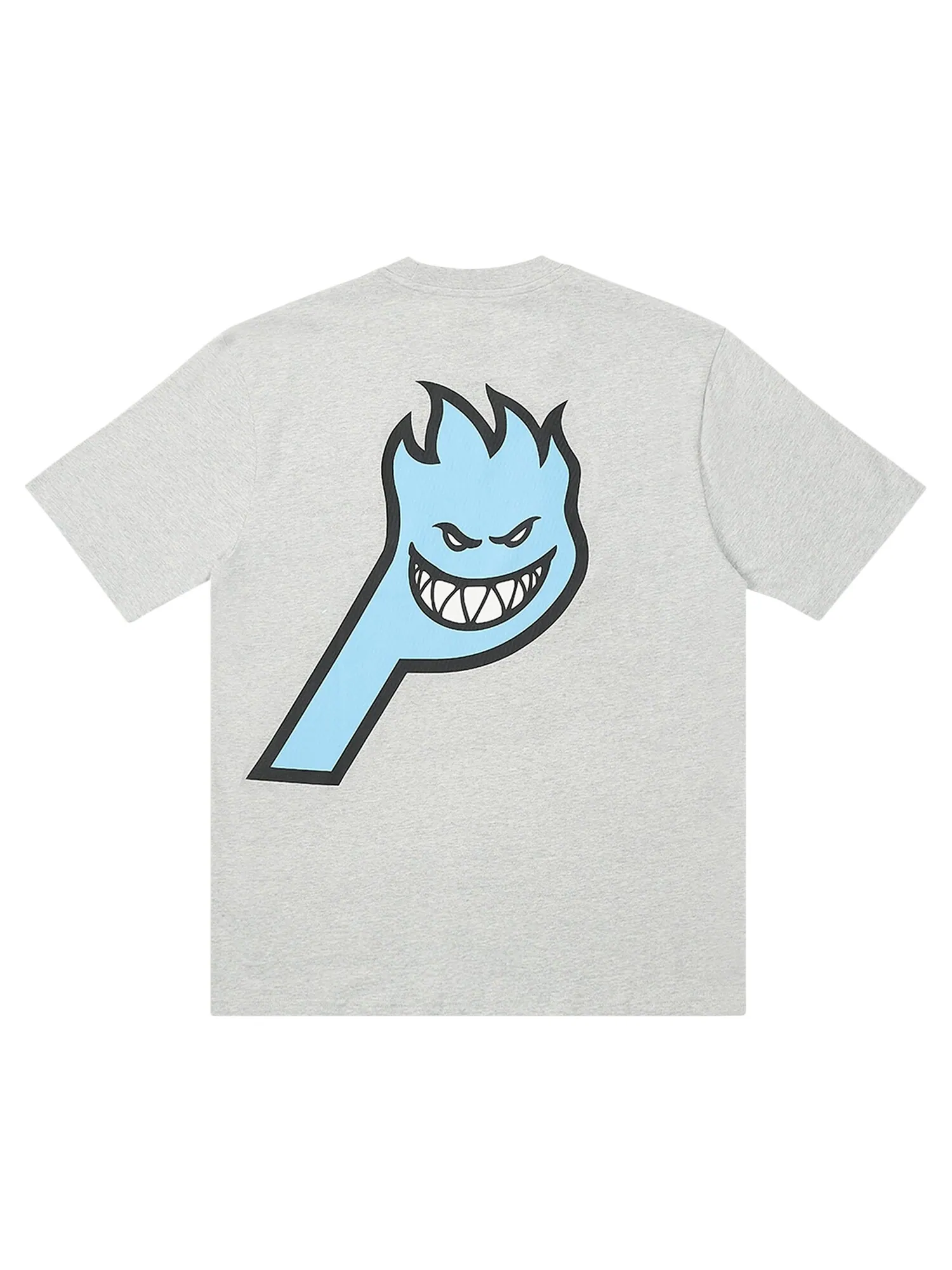 Футболка Palace x Spitfire с P-Head, серая — изображение 2 из 2