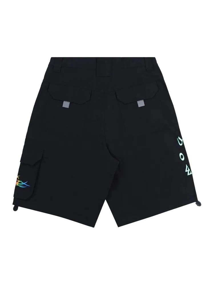 Шорты Pleasures Adventure Cargo Shorts — изображение 2 из 2, черный