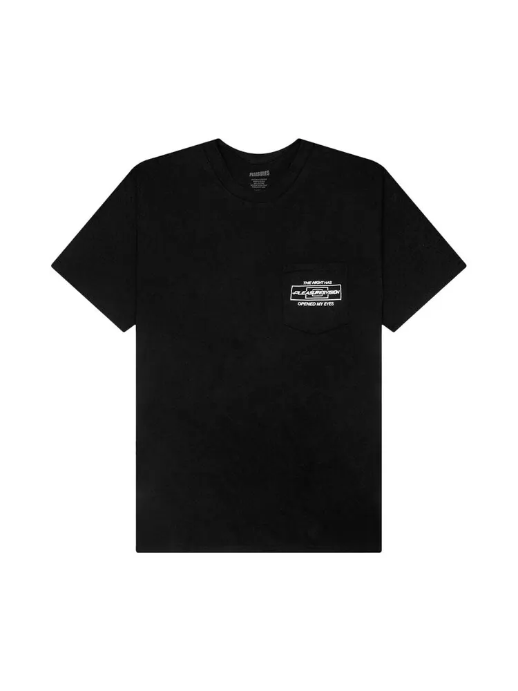 Футболка Pleasures Vision Pocket T-Shirt — изображение 1 из 2, черный