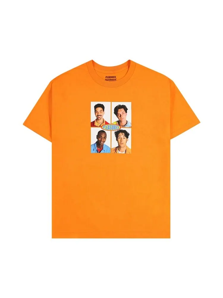 Футболка Pleasures Cast T-Shirt — изображение 1 из 2, оранжевый