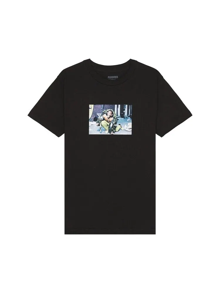 Футболка Pleasures Sir Smoke T-Shirt — изображение 1 из 2, черный